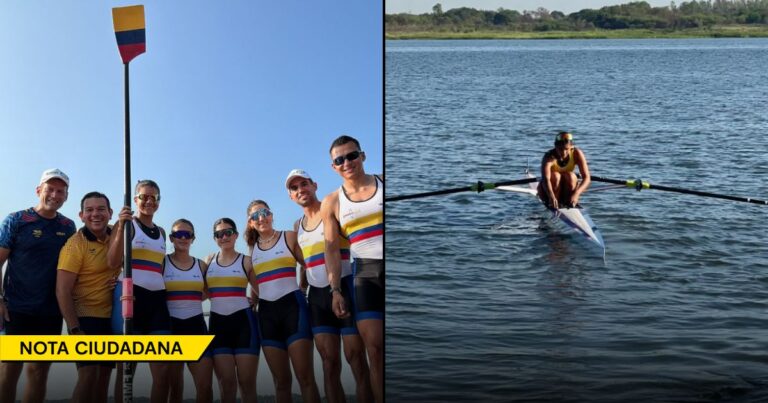  - Les tocó remar solos, sin apoyo de nadie, pero consiguieron clasificar 6 botes para los Centroamericanos