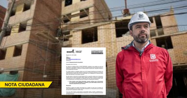  - En la alcaldía de Galán tumbaron a 58 familias de Ciudad Bolívar que soñaban con tener casa propia