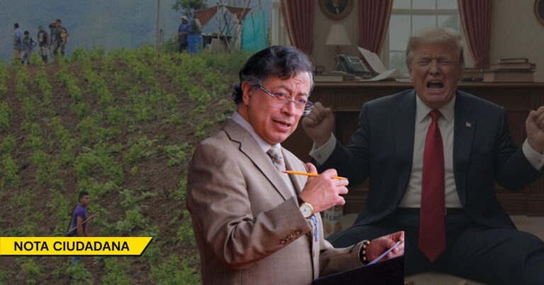  - Lo que Trump no sabe es que Petro es de los presidentes que más ha erradicado los cultivos de coca