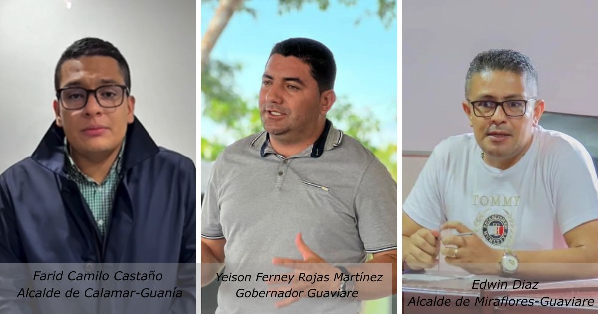 Los alcaldes a los que las disidencias quieren sacar de sus municipios