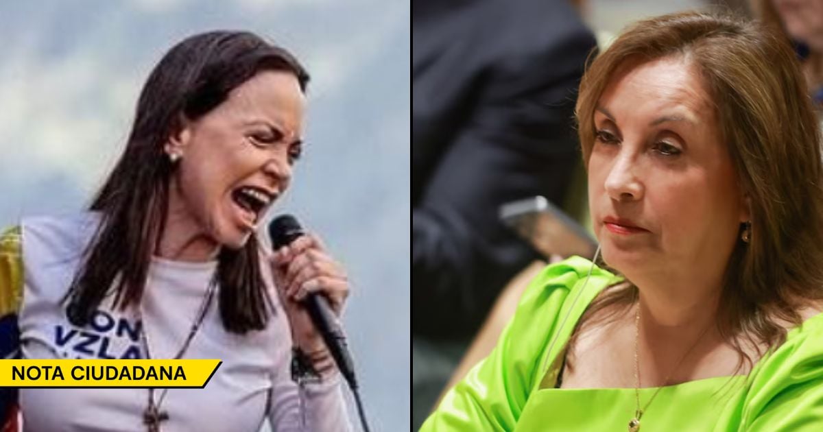 Mientras a María Corina le daban el Nobel a Boluarte la bajaban de la presidencia