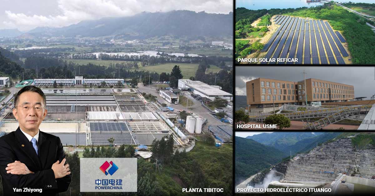 Los chinos siguen ganando obras en el país: se quedaron con la planta de agua para 3 millones de bogotanos