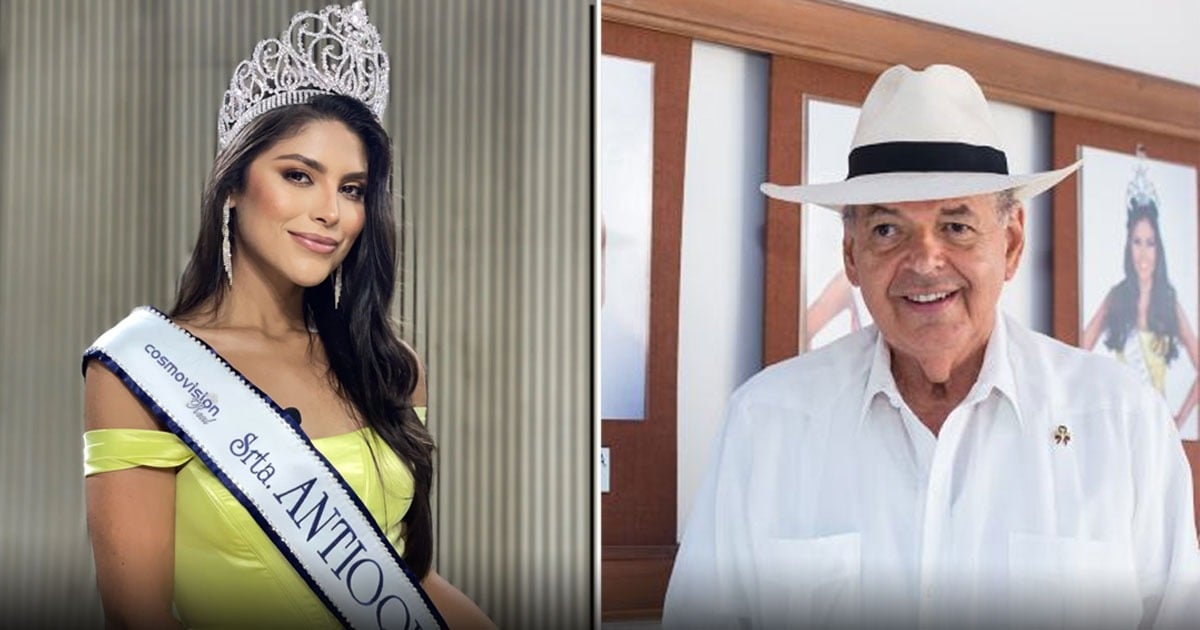 El presidente del Concurso Nacional de Belleza Raymundo Angulo se impuso y la señorita Antioquia debió hacerse a un lado
