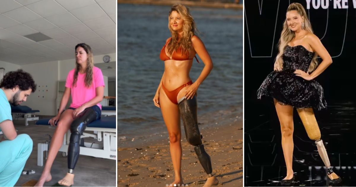 La modelo colombiana que de su limitación física trazó un camino de éxito como lo mostró en la semana de la moda