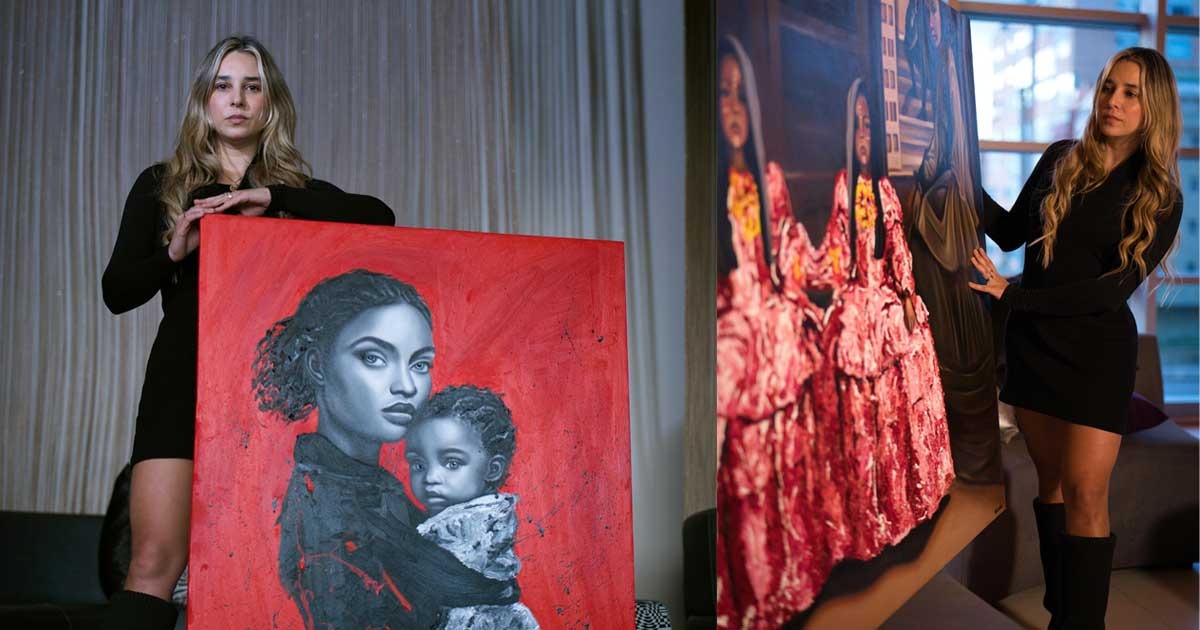 La pintora colombiana más joven en exponer sus obras en el Salón de Otoño de París