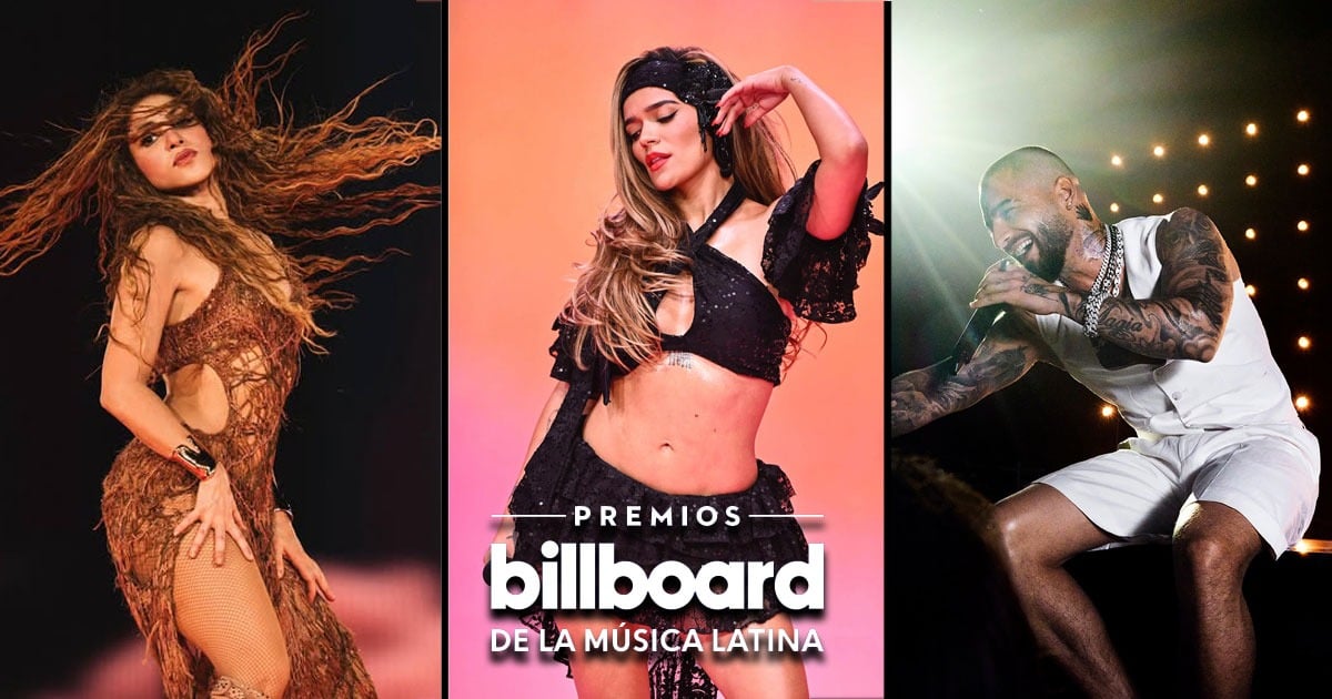 Las grandes fortunas de los 11 artistas colombianos que esta noche se pelean los premios Billboard en Miami