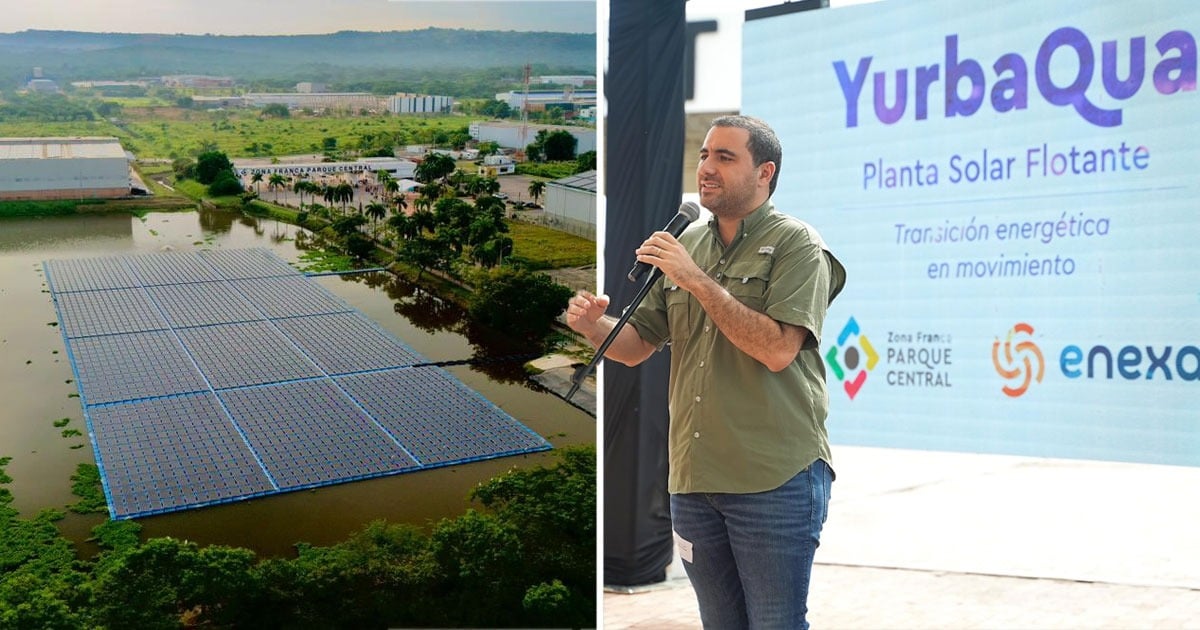 Así fue como en Bolívar pusieron la planta solar flotante más grande del Caribe colombiano
