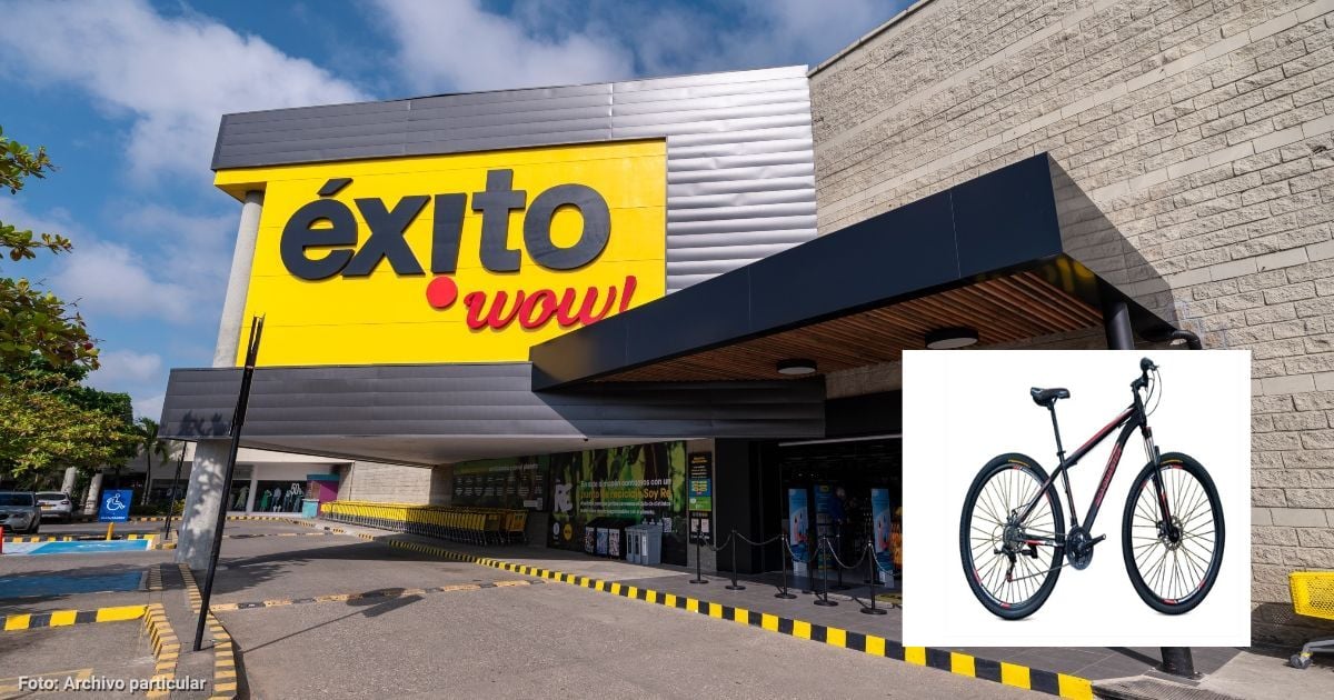 La bicicleta todo terreno que tiene 75% de descuento en el Éxito