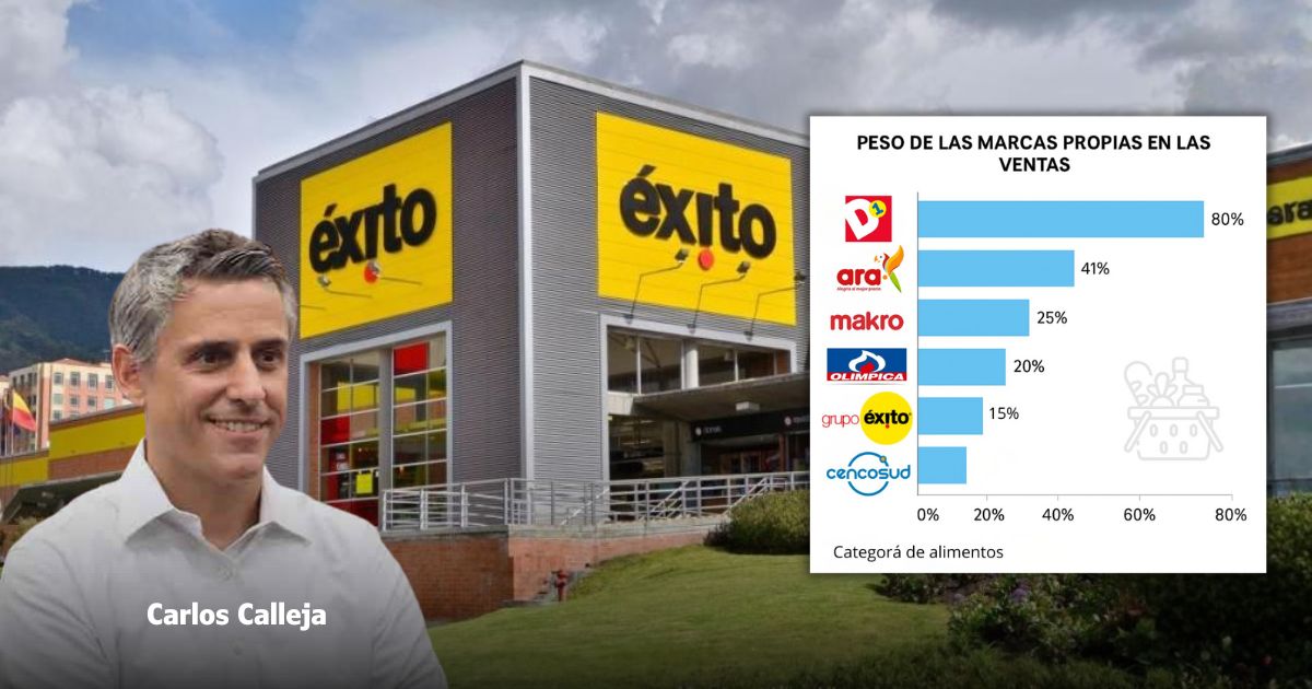 Golpe al Éxito y a sus marcas propias:  D1 y Ara le llevan la delantera en ventas 