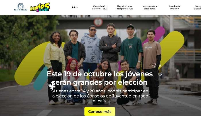  - El equipo que acompañará a los jóvenes votantes en la jornada de este 19 de octubre