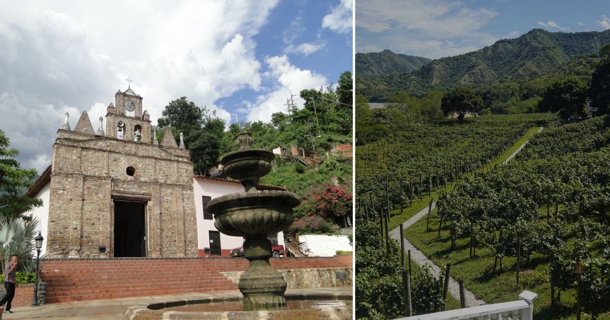 Cuál es el pueblito de Antioquia donde se produce uno de los vinos más famosos de Colombia