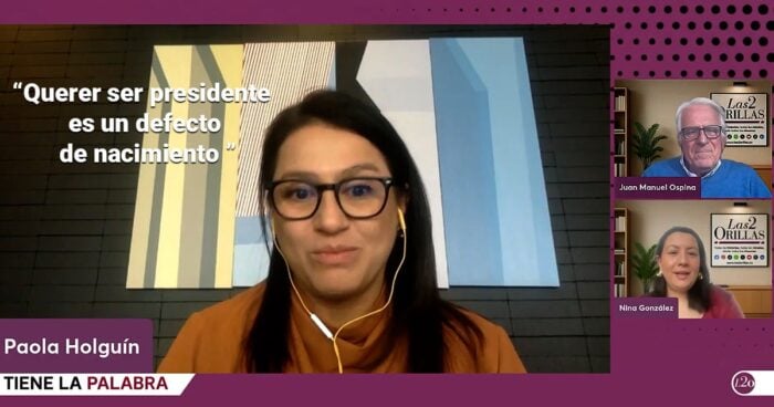  - Las 4 propuestas con las que Paola Holguín quiere quedarse con la bendición de Uribe