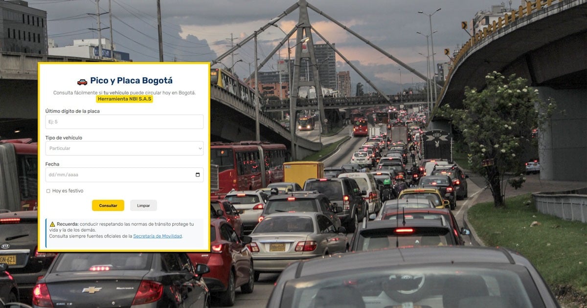 Consulte el Pico y Placa en Bogotá con la herramienta de NBI S.A.S.