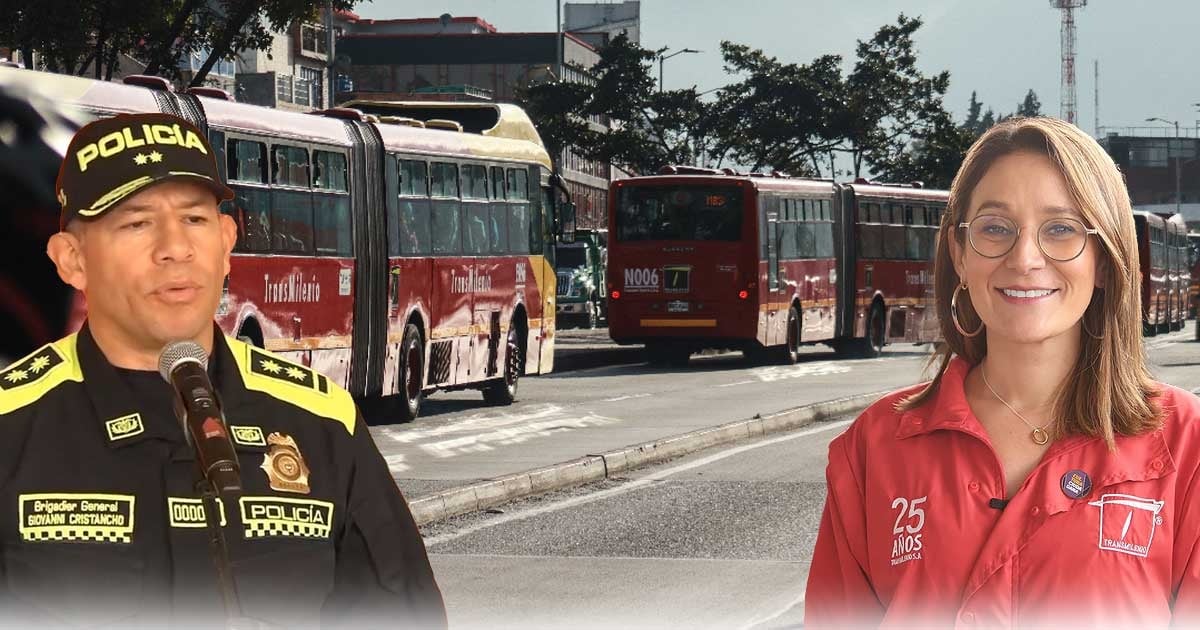 El comandante de la policía y la gerente de Transmilenio trabajarán de la mano para ganársela a ladrones y atracadores