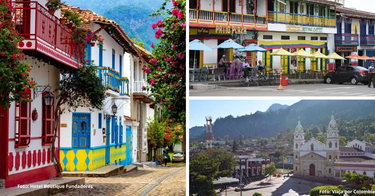 Los tres pueblitos colombianos que fueron reconocidos entre los mejores para conocer en el mundo