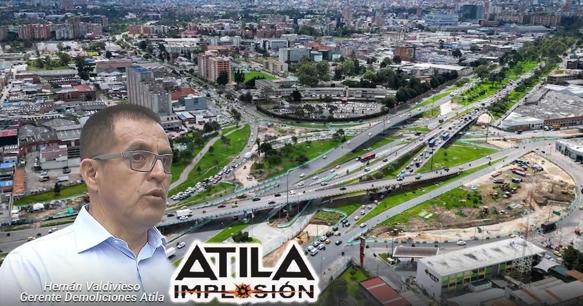 Así van a tumbar con dinamita los puentes de la Carrera 50 con Calle 13 ¿Quiénes lo va a hacer?