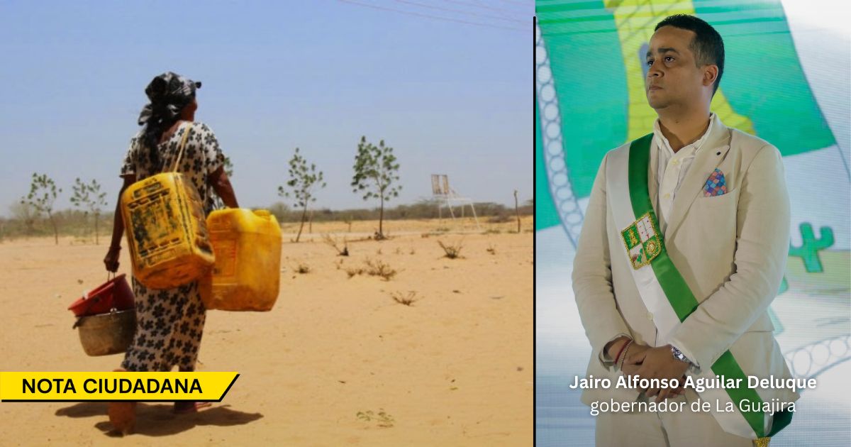 Mientras los guajiros se mueren de hambre, el gobernador solo piensa en tomarse buenas fotos para Instagram