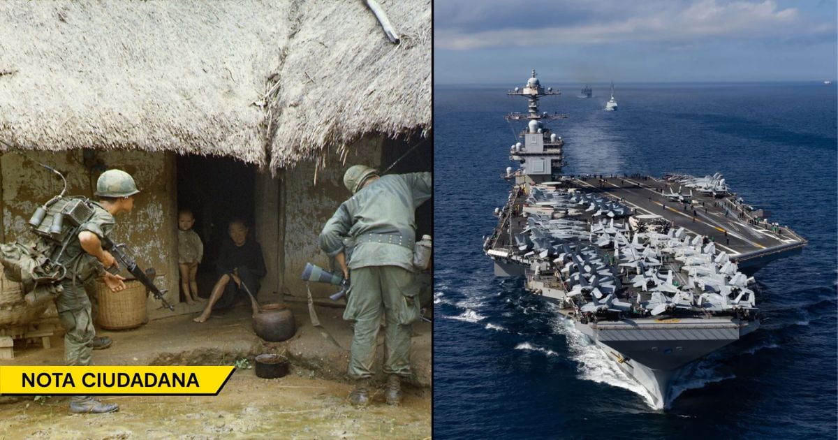 Los gringos quieren invadir Venezuela con la misma mentira que usaron para invadir Vietnam