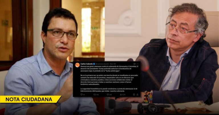  - Caicedo se mete en el rifirrafe entre Trump y Petro por los bombardeos en el Caribe