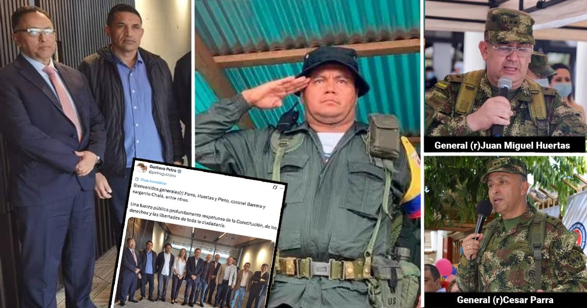 Dos pesados generales que Petro vinculó al gobierno eran infiltrados de Calarcá y sus disidencias