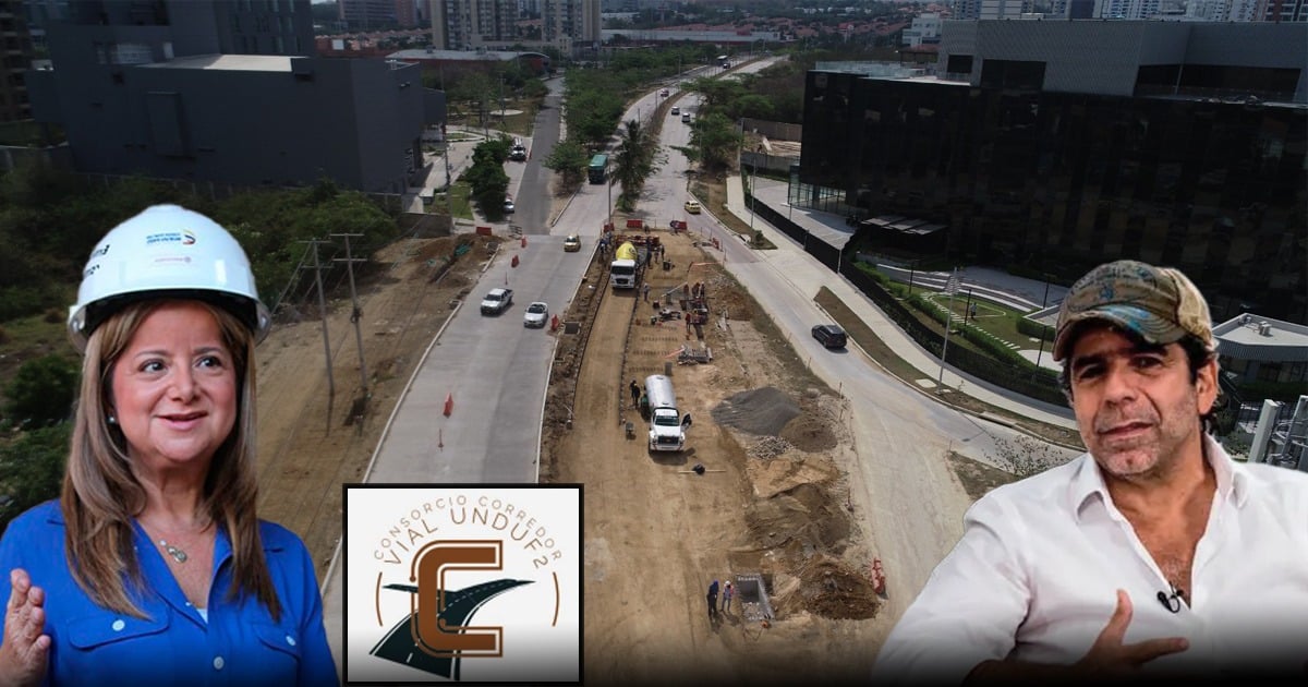 El fiasco de la Gran Vía en Barranquilla contratada por Elsa Noguera que llevan 3 años construyendo