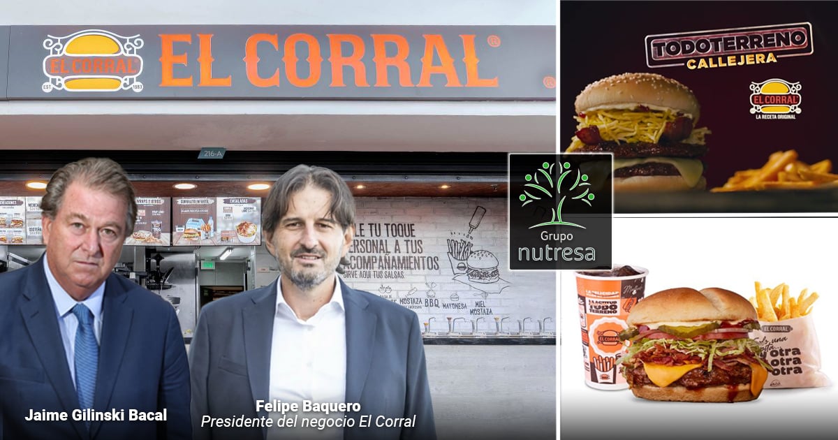 La estrategia de Gilinski para que sus hamburguesas El Corral sigan siendo las reinas del mercado