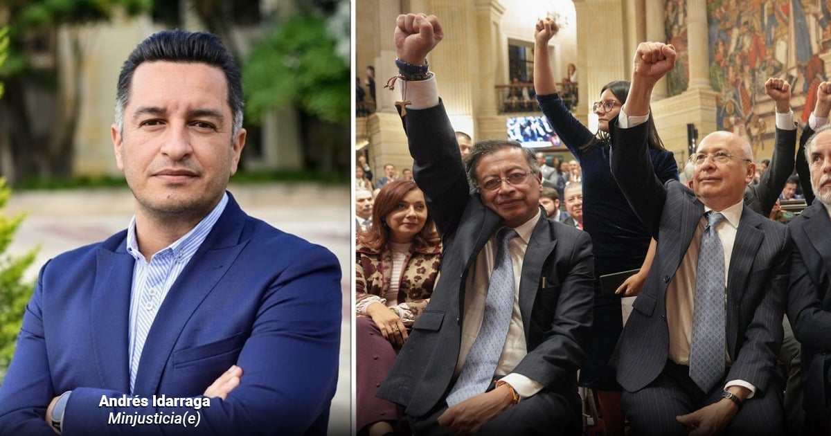 El ministro Idárraga sacude el Ministerio de Justicia con barrida en la nómina