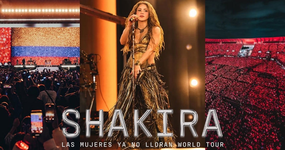 Con USD 327 millones, Shakira se convierte en la latina con la gira más taquillera de la historia