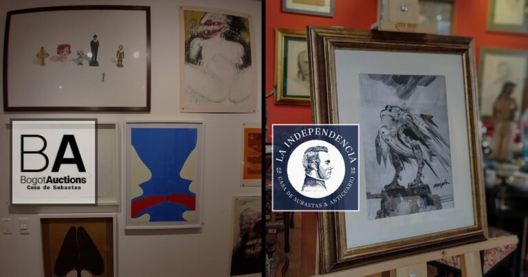  - Así se mueve la compra y venta de obras de arte en las dos casas de subastas más conocidas de Bogotá