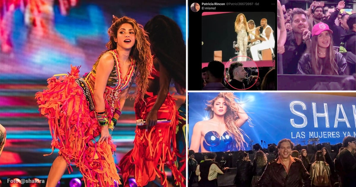 Los 2 viejos amores de Shakira que coincidieron en su concierto en Bogotá: un reencuentro que dio de qué hablar