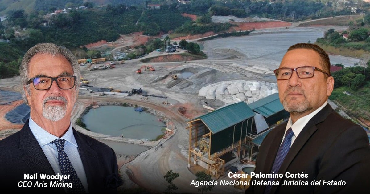 Colombia se salvó de tener que reconocerle USD 380 Millones a la minera canadiense con Aris Mining