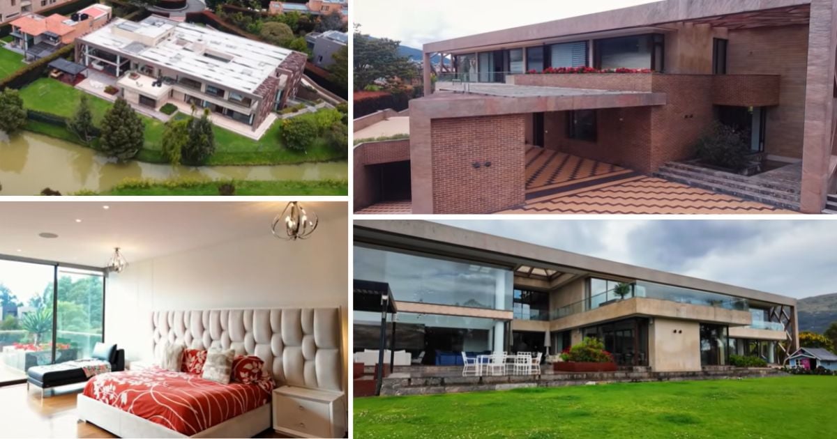 Así es la mansión de un millonario en Chía que vale $18 mil millones