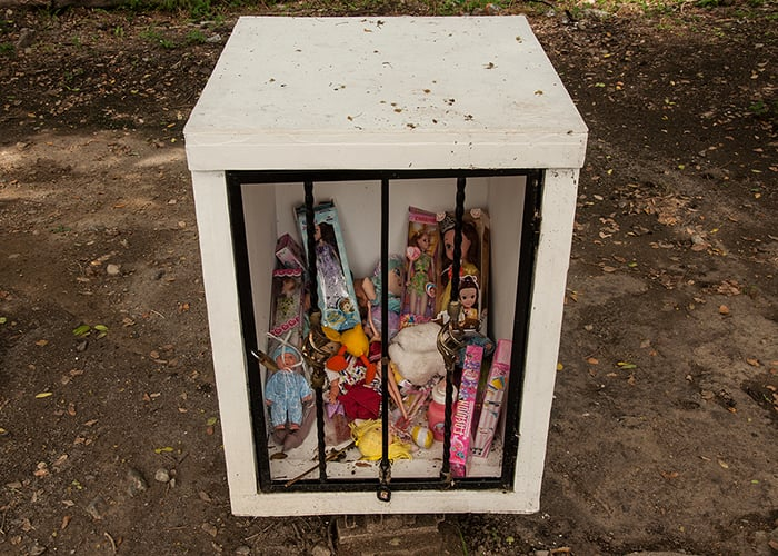  - Este es el sitio en Armero donde murió Omayra Sánchez que desde hace 40 años es lugar de peregrinación