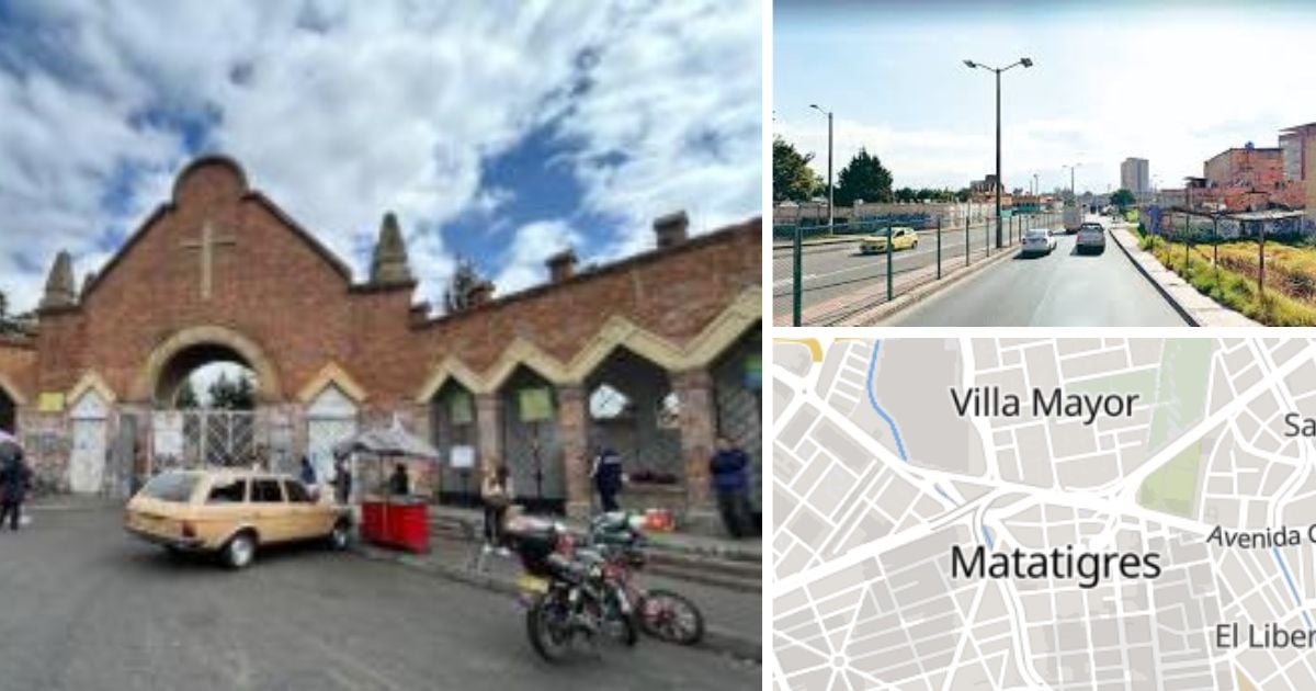 La misteriosa historia detrás de Matatigres el popular barrio de Bogotá donde está el Cementerio del sur