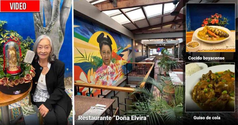  - Doña Elvira, la campesina que con su restaurante lleva 57 años manteniendo la tradición boyacense en Bogotá