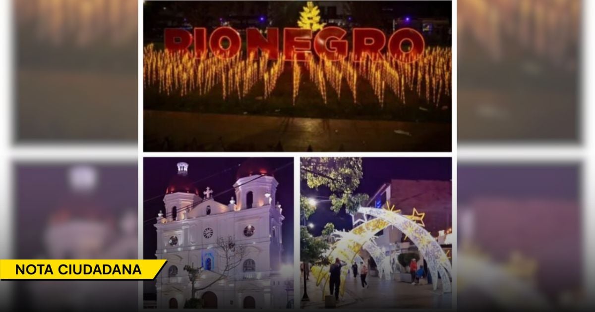 Así es como los pueblos de Antioquia cuentan su historia a través de sus alumbrados