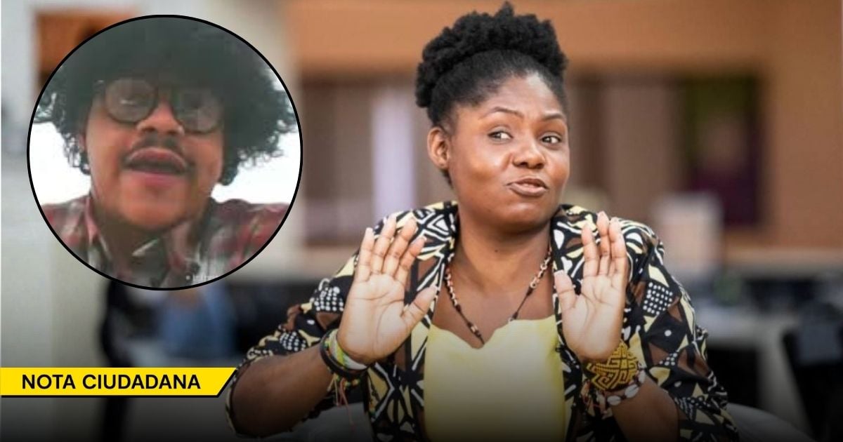 Joven tuitero enfrenta proceso penal por comparar a Francia Márquez con un simio