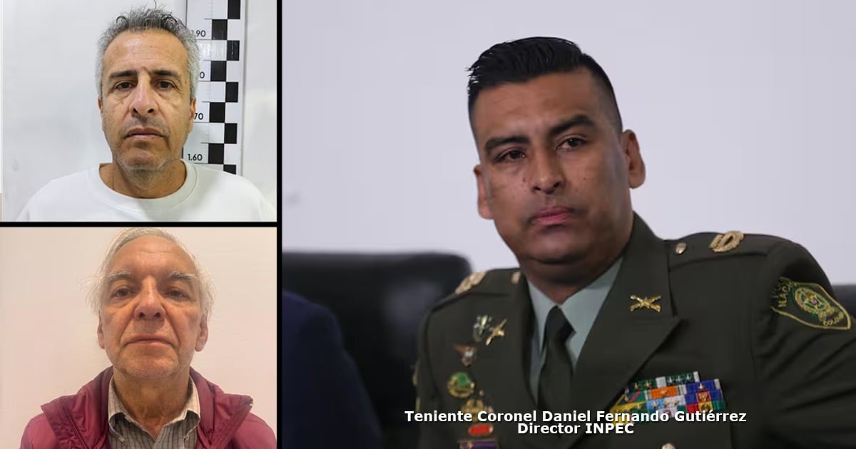 Un coronel de la policía que está al mando del Inpec decidió el lugar de reclusión de los ex ministros Bonilla y Velasco