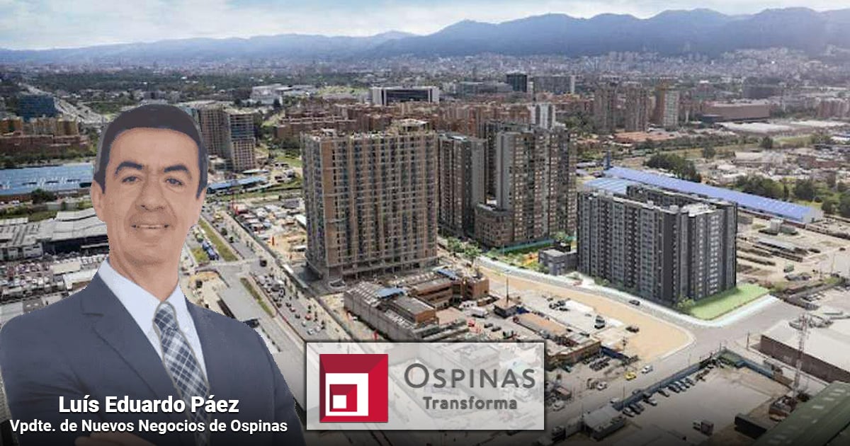 La Constructora Ospina y Cia. en cabeza de Luis Eduardo Páez arranca con 2600 apartamentos económicos en el Salitre