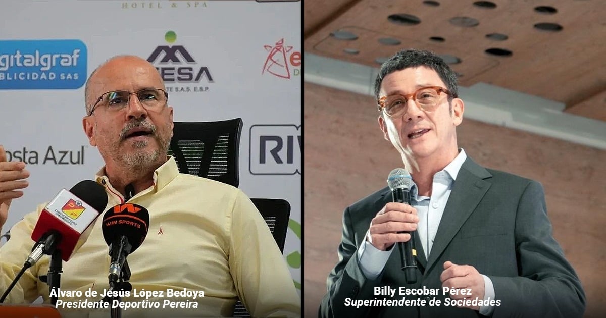 Las malas jugadas del presidente del Pereira que lo tienen en la mira de la Super Sociedades