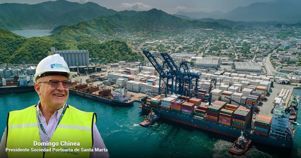 Un español nacido en Cuba tiene marchando el Puerto de Santa Marta que logró la mayor descarga de maíz importada de EEUU