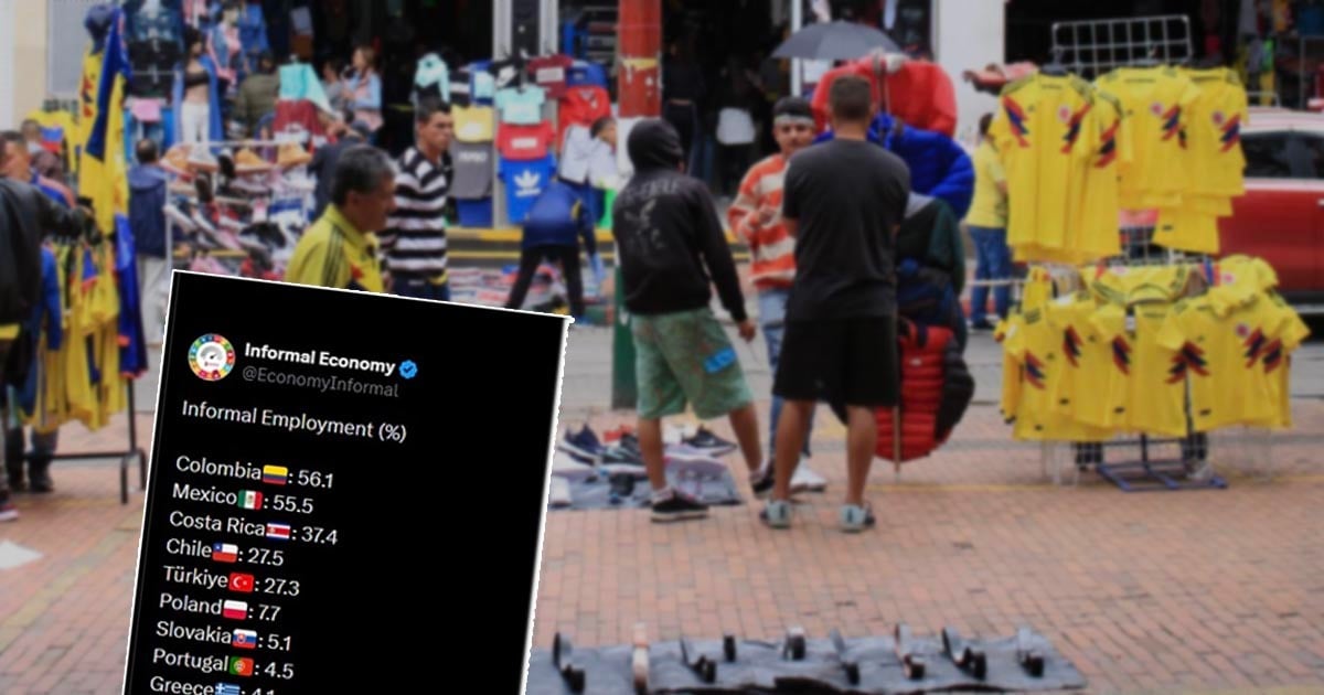 Más de la mitad de los trabajadores en Colombia son informales, es el campeón del rebusque
