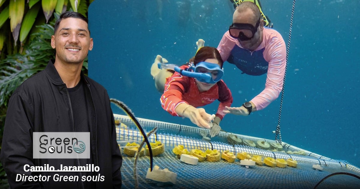 Dos paisas se metieron a San Andrés a sacar la basura del mar y a recuperar su barrera de coral