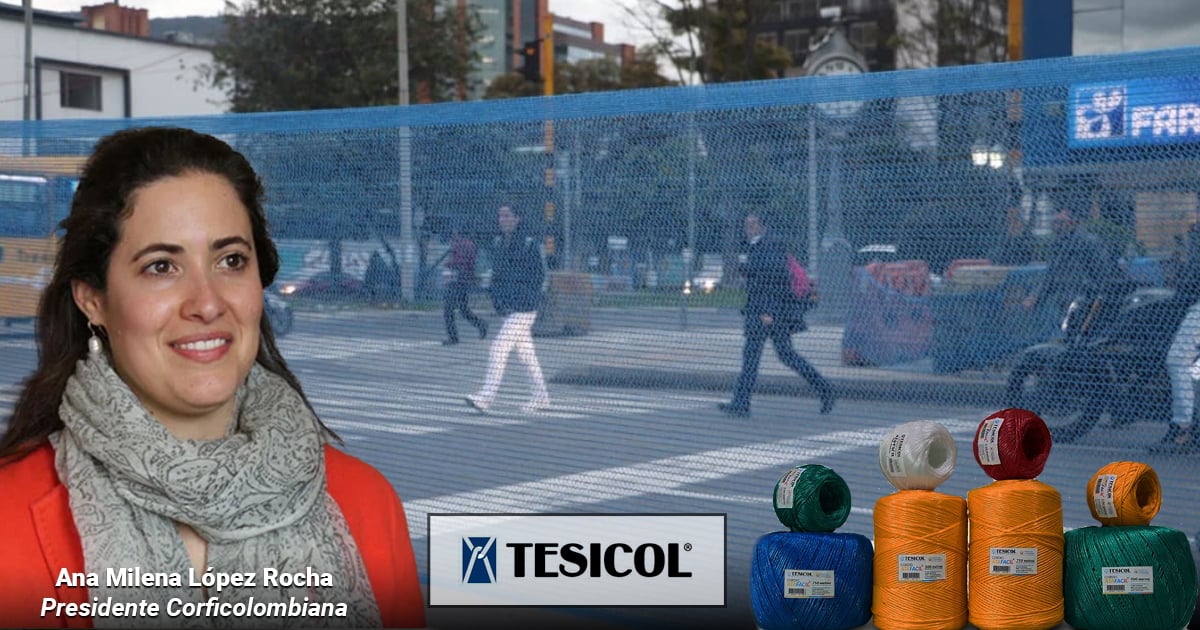 Quién fabrica las polisombras que tienen invadida Bogotá tapando la multitud de obras
