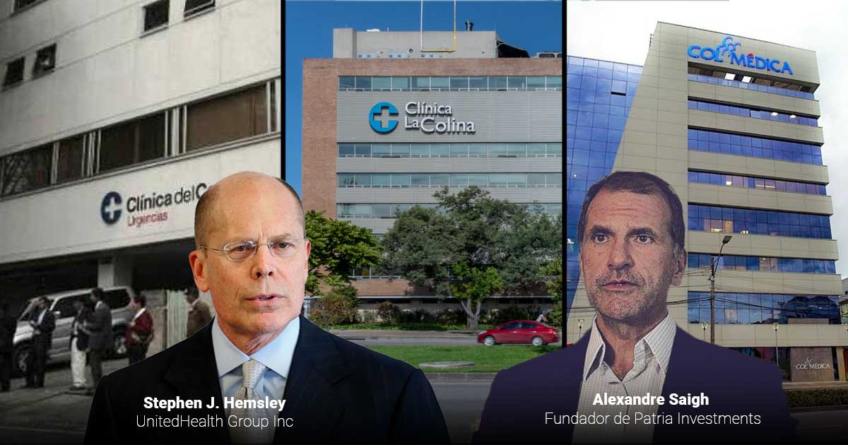Colmedica, las clínicas del Country y La Colina quedaron en manos brasileras