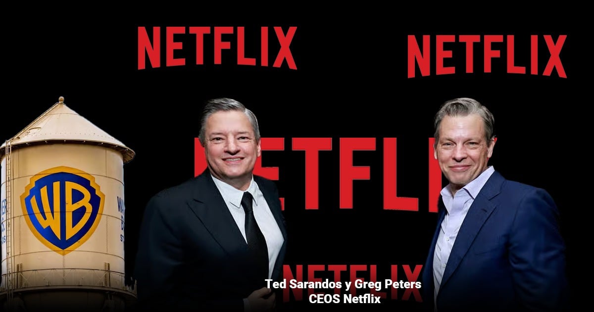 Los cerebros detrás de la megaoperación de USD 82.700 millones con la que Netflix se adueñó del emporio de Warner Bros