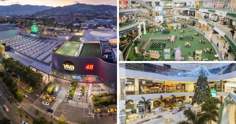  - Cuáles son los centros comerciales que reinan en Medellín, fueron los más visitados del año