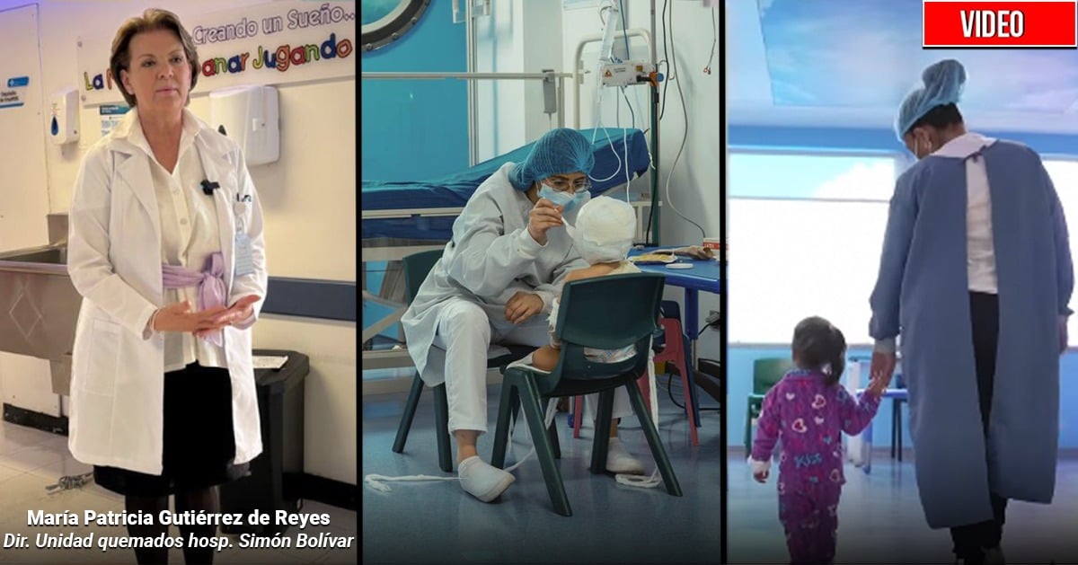 La valiente doctora que lleva 30 años al frente de la Unidad de quemados del Hospital Simón Bolívar