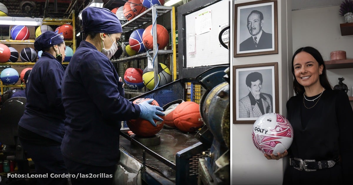El balón Golty que no falta en listas de regalos es una creación nacional que nació en un garaje bogotano