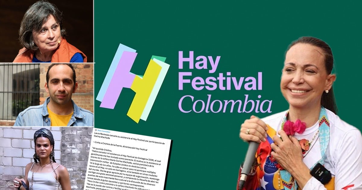 El Hay Festival se tiñe de política, varios escritores cancelan su participación por invitación a María Corina Machado